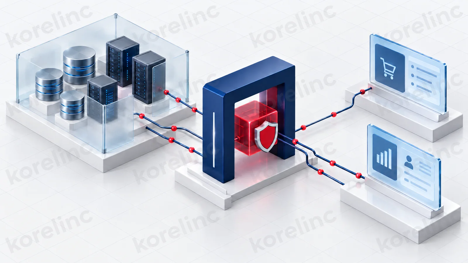 Gateway KUDG entre portales modernos y datos empresariales protegidos